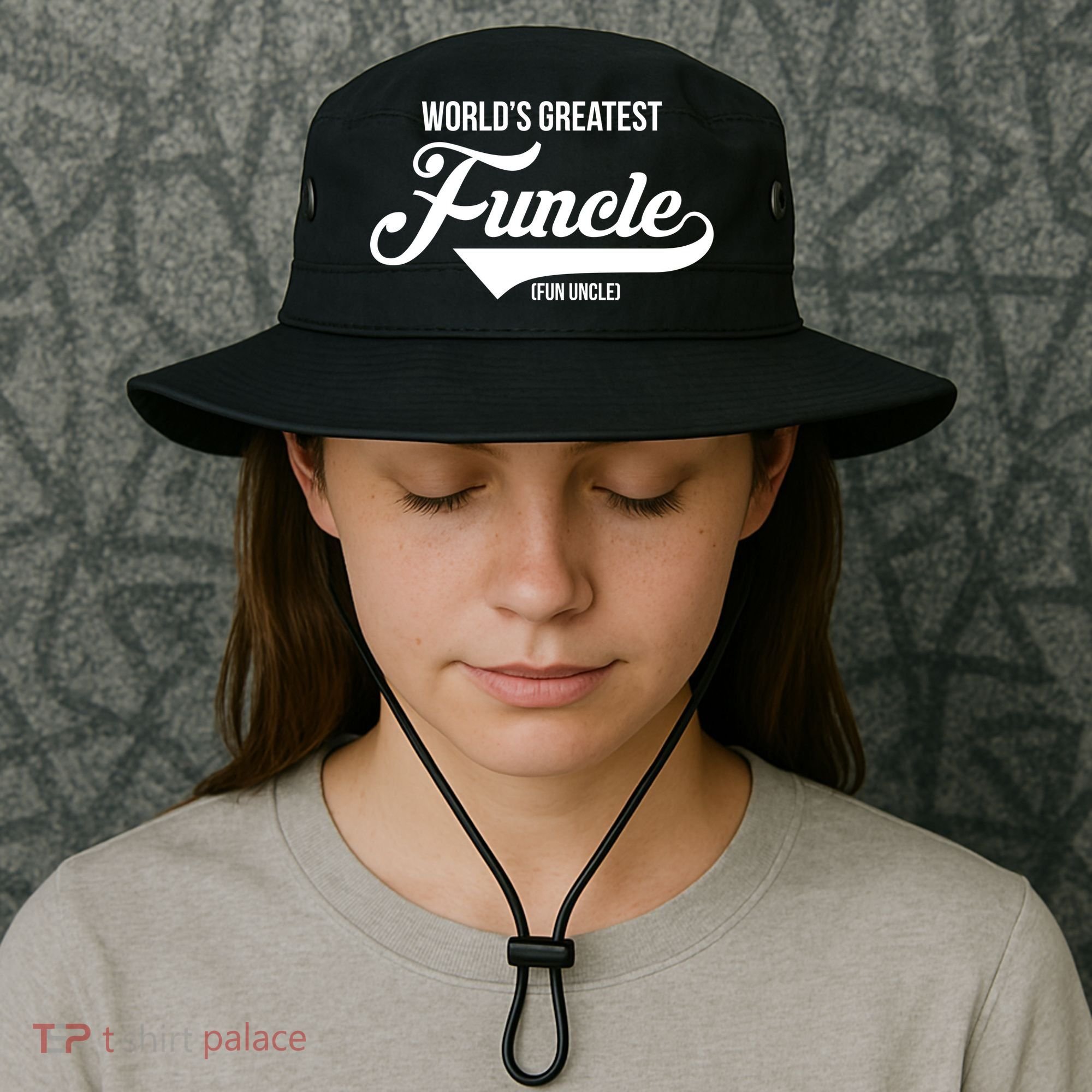 World's Greatest Funcle Fun Uncle Bucket Hat