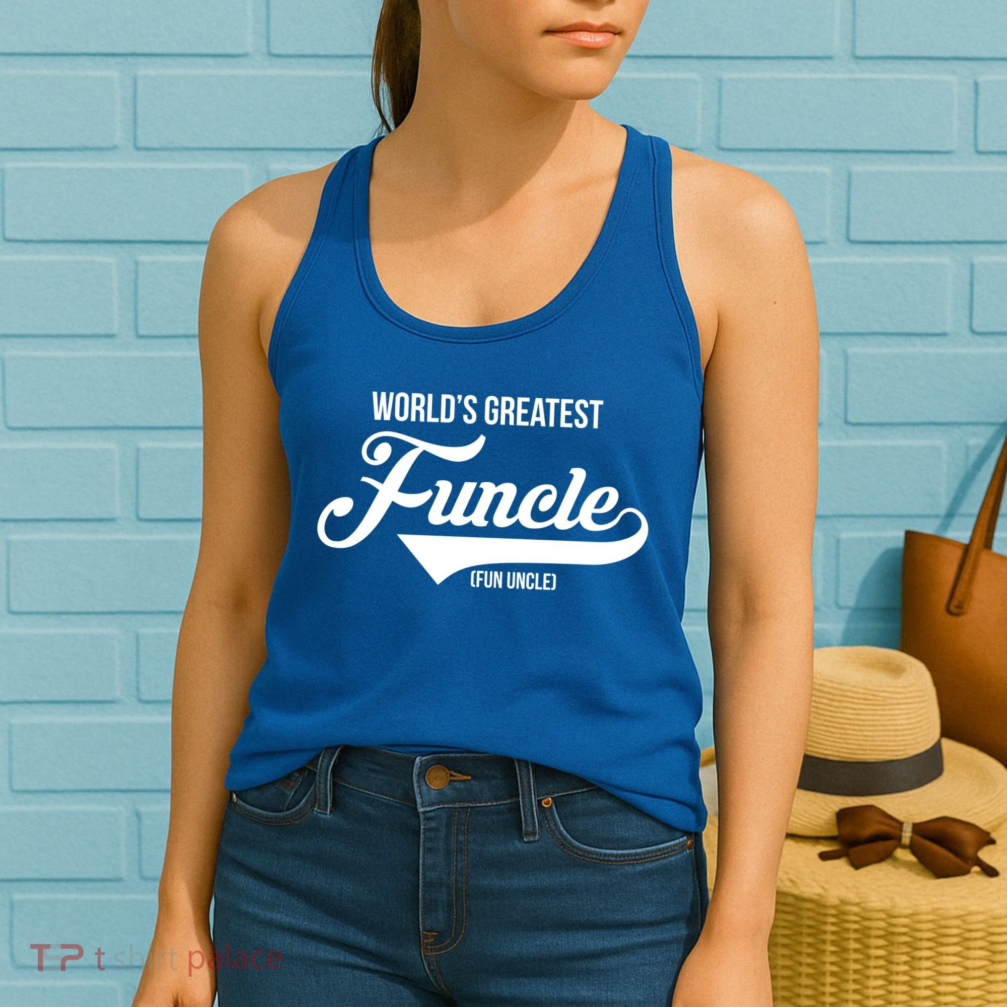 World's Greatest Funcle Fun Uncle Women's Tank Top