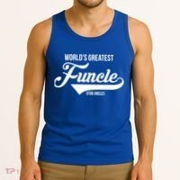 World's Greatest Funcle Fun Uncle Tank Top thumb 3