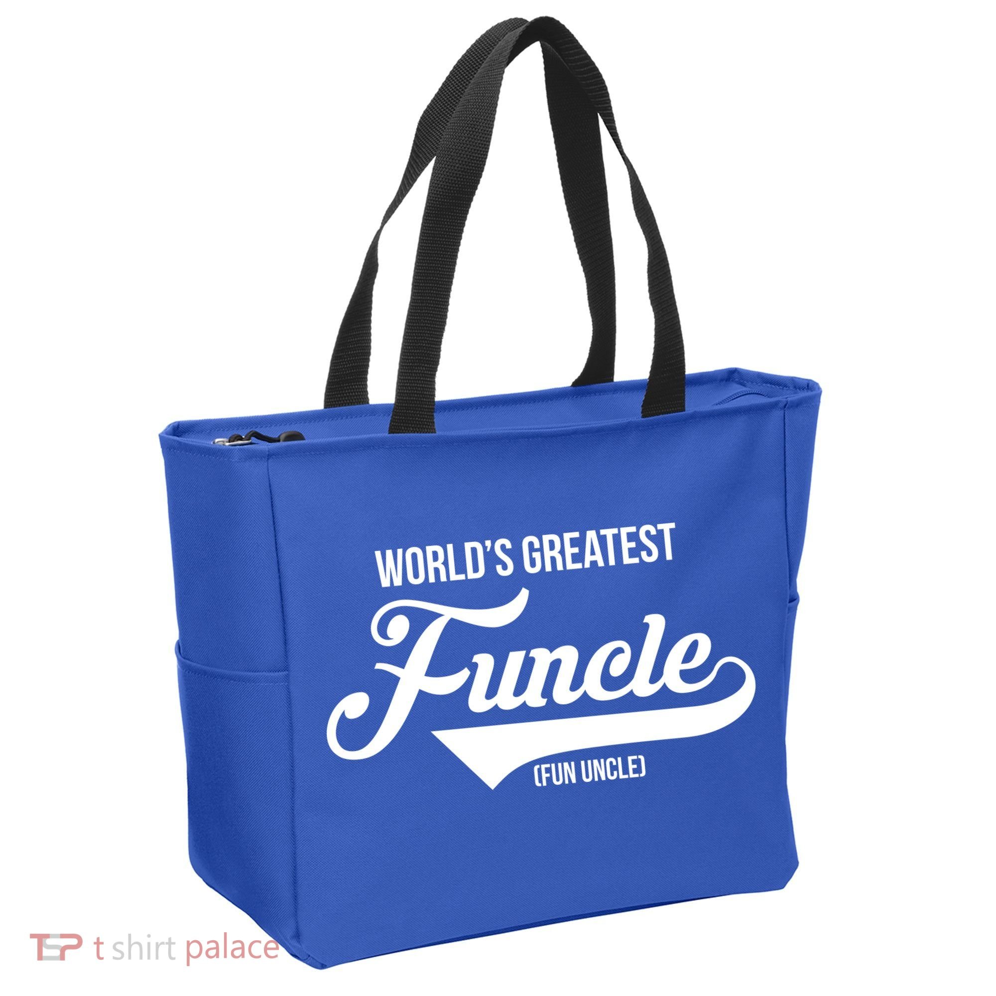 World's Greatest Funcle Fun Uncle Tote Bag