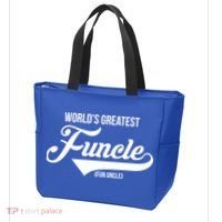 World's Greatest Funcle Fun Uncle Tote Bag thumb 3