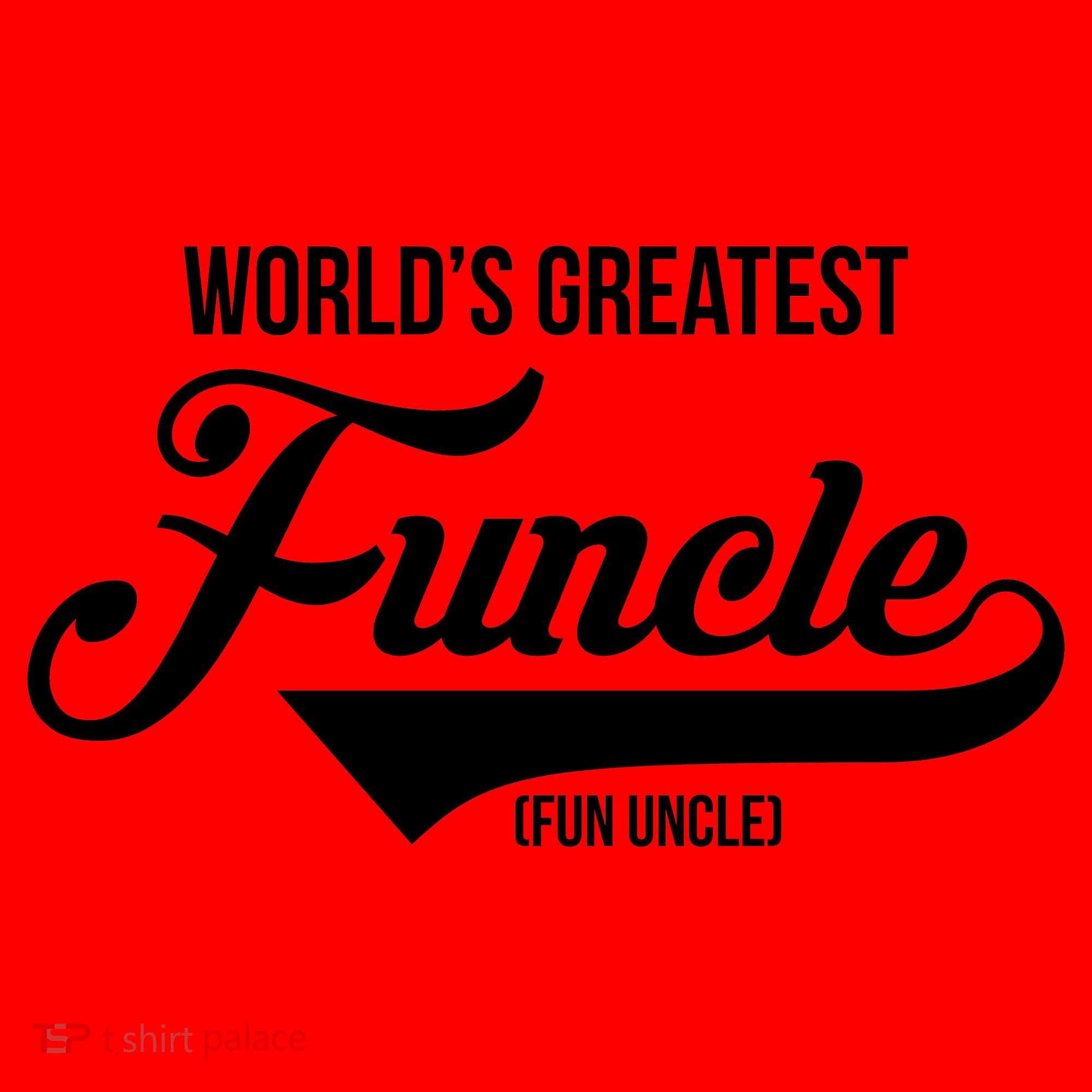 World's Greatest Funcle Fun Uncle Santa Hat