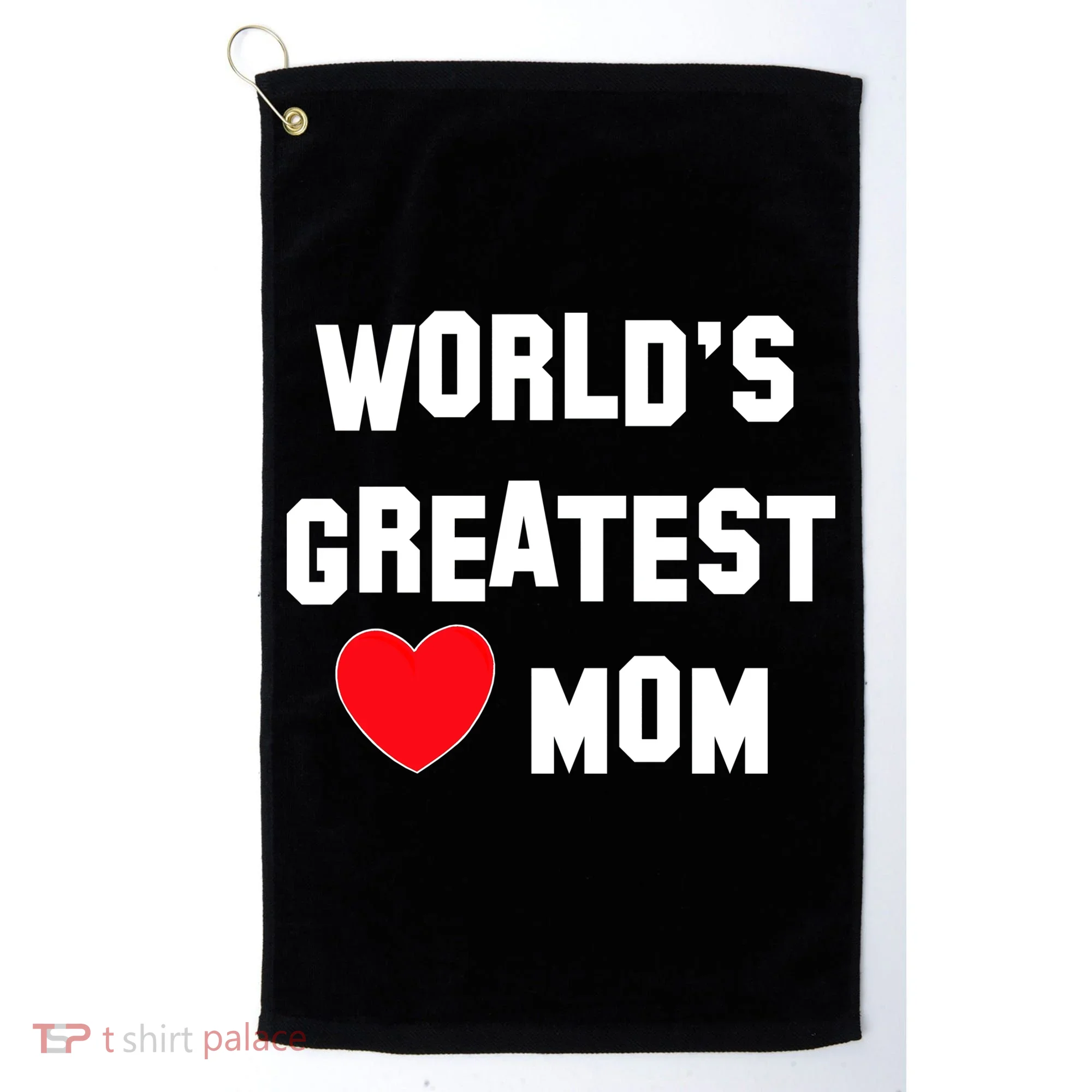 World's Greatest Mom Golf Towel