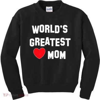 World's Greatest Mom Kids Sweatshirt