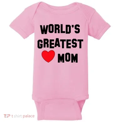 World's Greatest Mom Baby Bodysuit