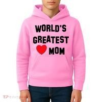 World's Greatest Mom Kids Hoodie thumb 4