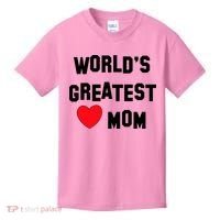 World's Greatest Mom Kids T-Shirt thumb 0