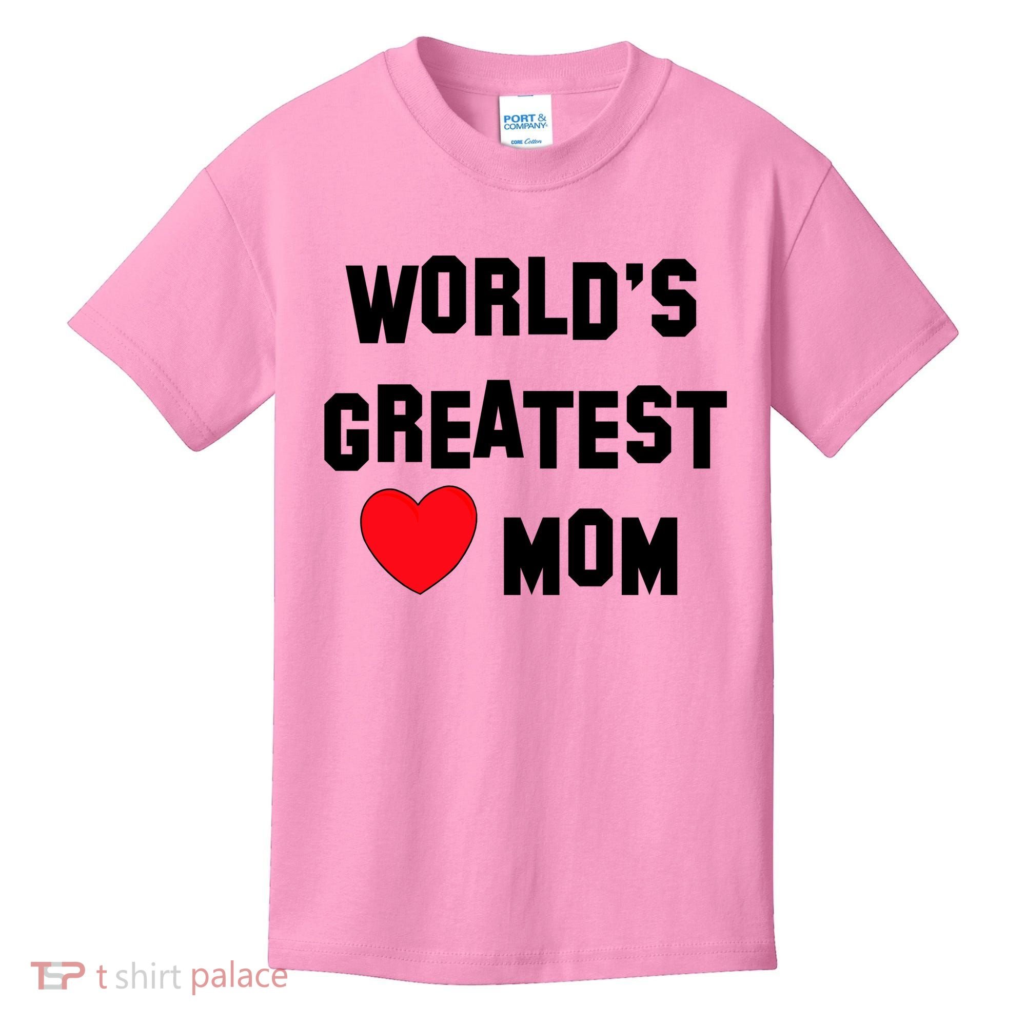 World's Greatest Mom Kids T-Shirt