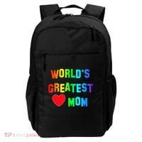 World's Greatest Mom Rainbow Backpack thumb 0