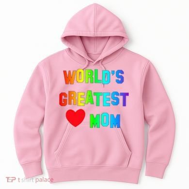 World's Greatest Mom Rainbow Hoodie