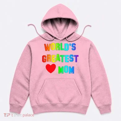 World's Greatest Mom Rainbow Hoodie