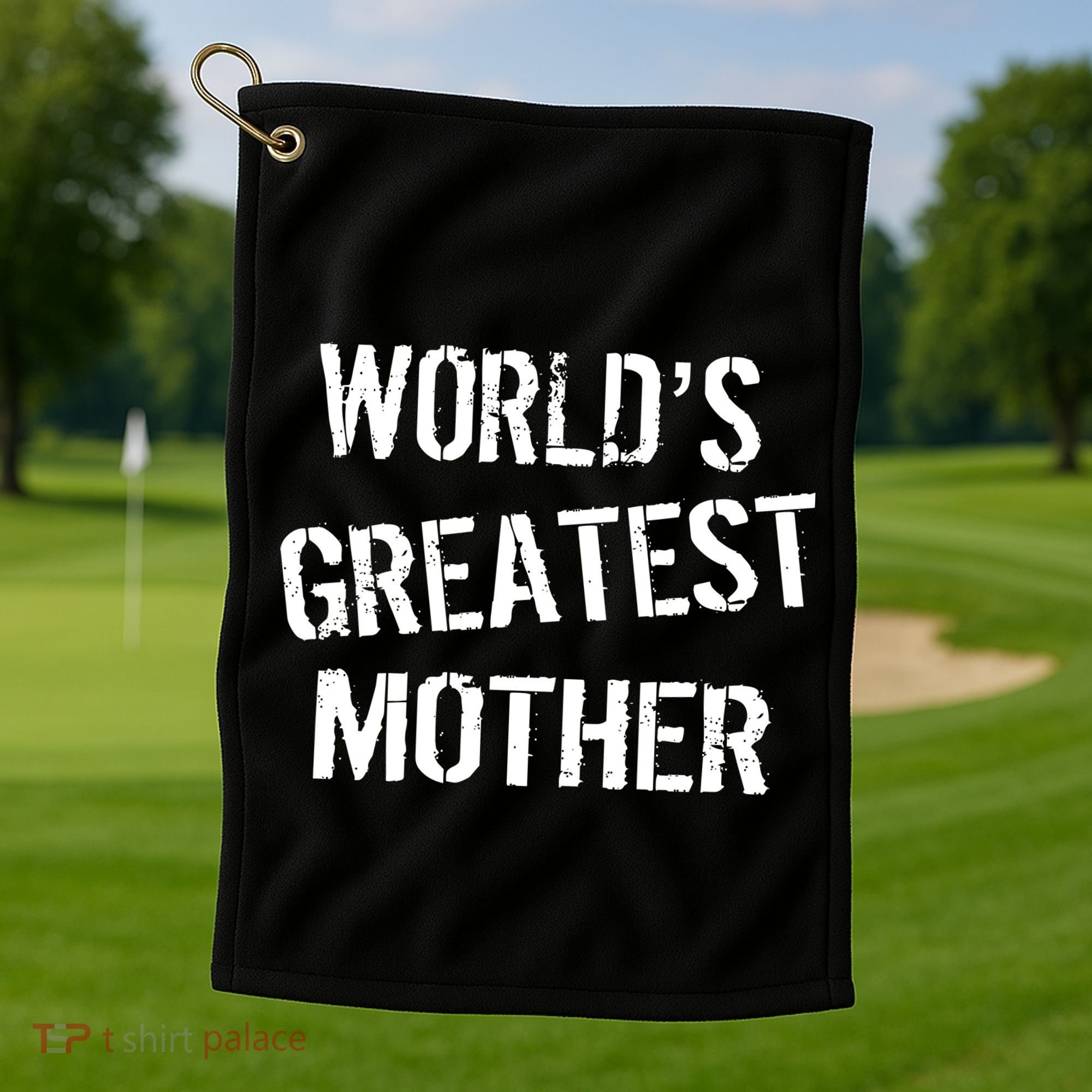 World's Greatest Mother Golf Towel