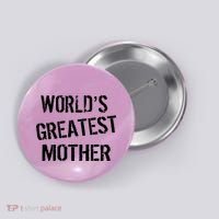 World's Greatest Mother Button thumb 0