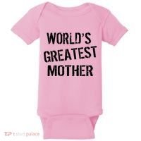 World's Greatest Mother Baby Bodysuit thumb 0