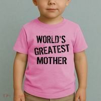 World's Greatest Mother Toddler T-Shirt thumb 2