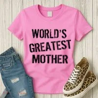 World's Greatest Mother Women's T-Shirt thumb 3