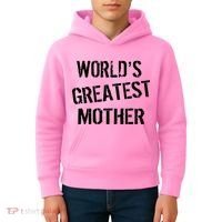 World's Greatest Mother Kids Hoodie thumb 4
