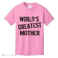 World's Greatest Mother Kids T-Shirt thumb 0
