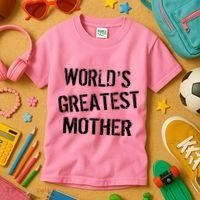 World's Greatest Mother Kids T-Shirt thumb 3