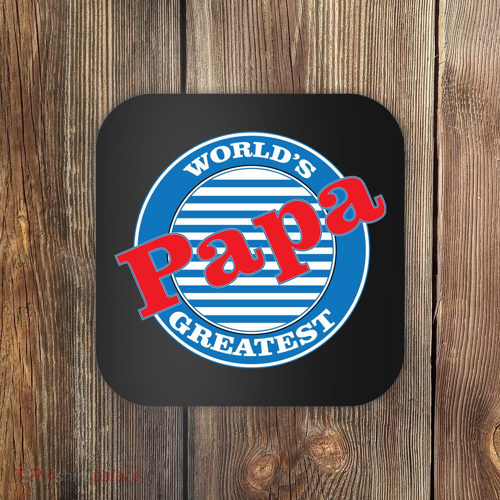 World's Greatest Papa Coaster