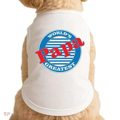 World's Greatest Papa Doggie Tank