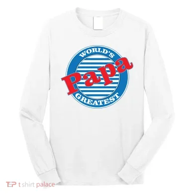World's Greatest Papa Long Sleeve Shirt