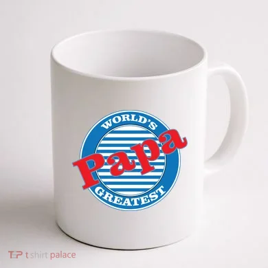 World's Greatest Papa Coffee Mug back