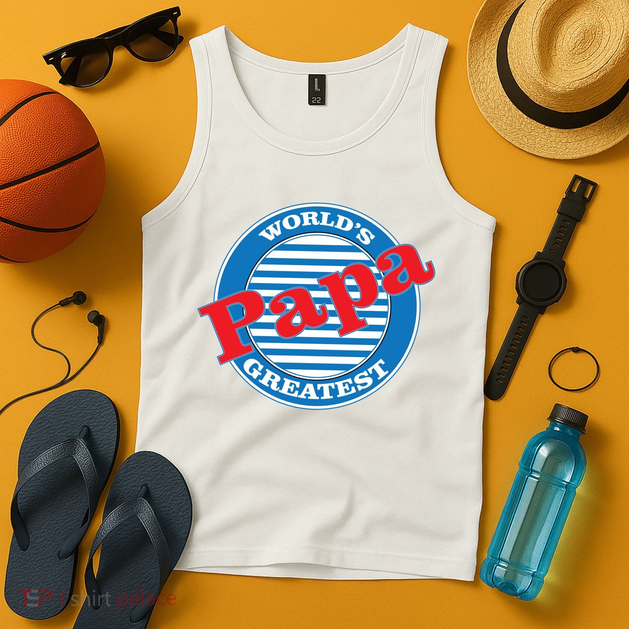 World's Greatest Papa Tank Top