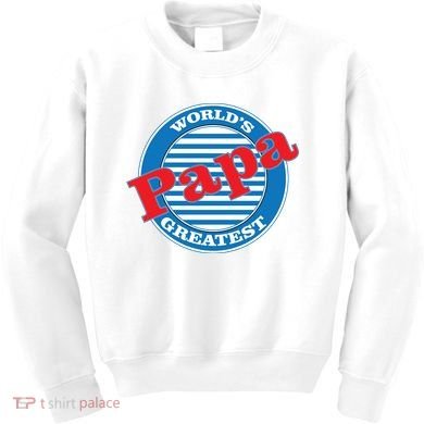 World's Greatest Papa Kids Sweatshirt