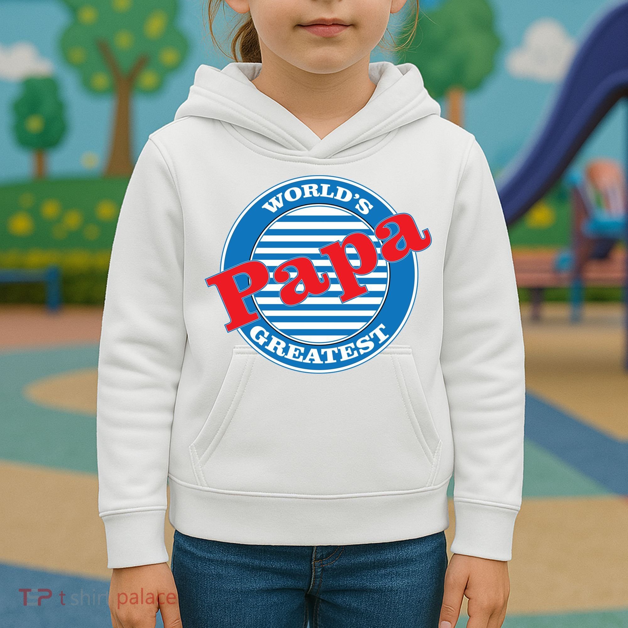 World's Greatest Papa Kids Hoodie