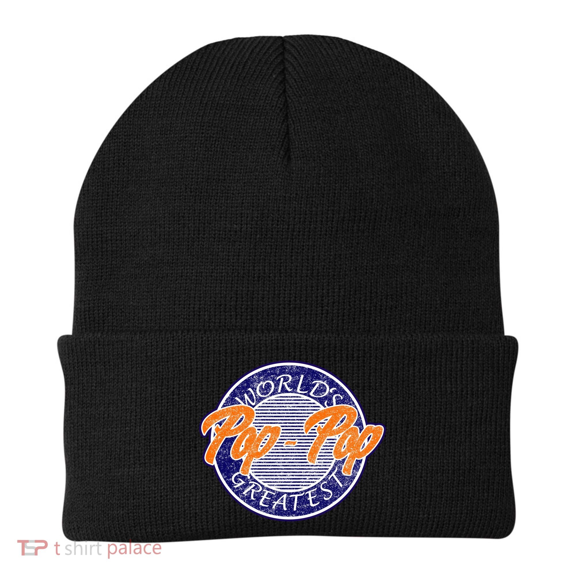 Worlds Greatest Pop-Pop Beanie