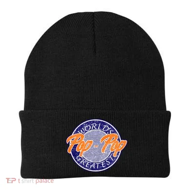 Worlds Greatest Pop-Pop Beanie