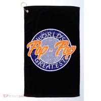 Worlds Greatest Pop-Pop Golf Towel thumb 0