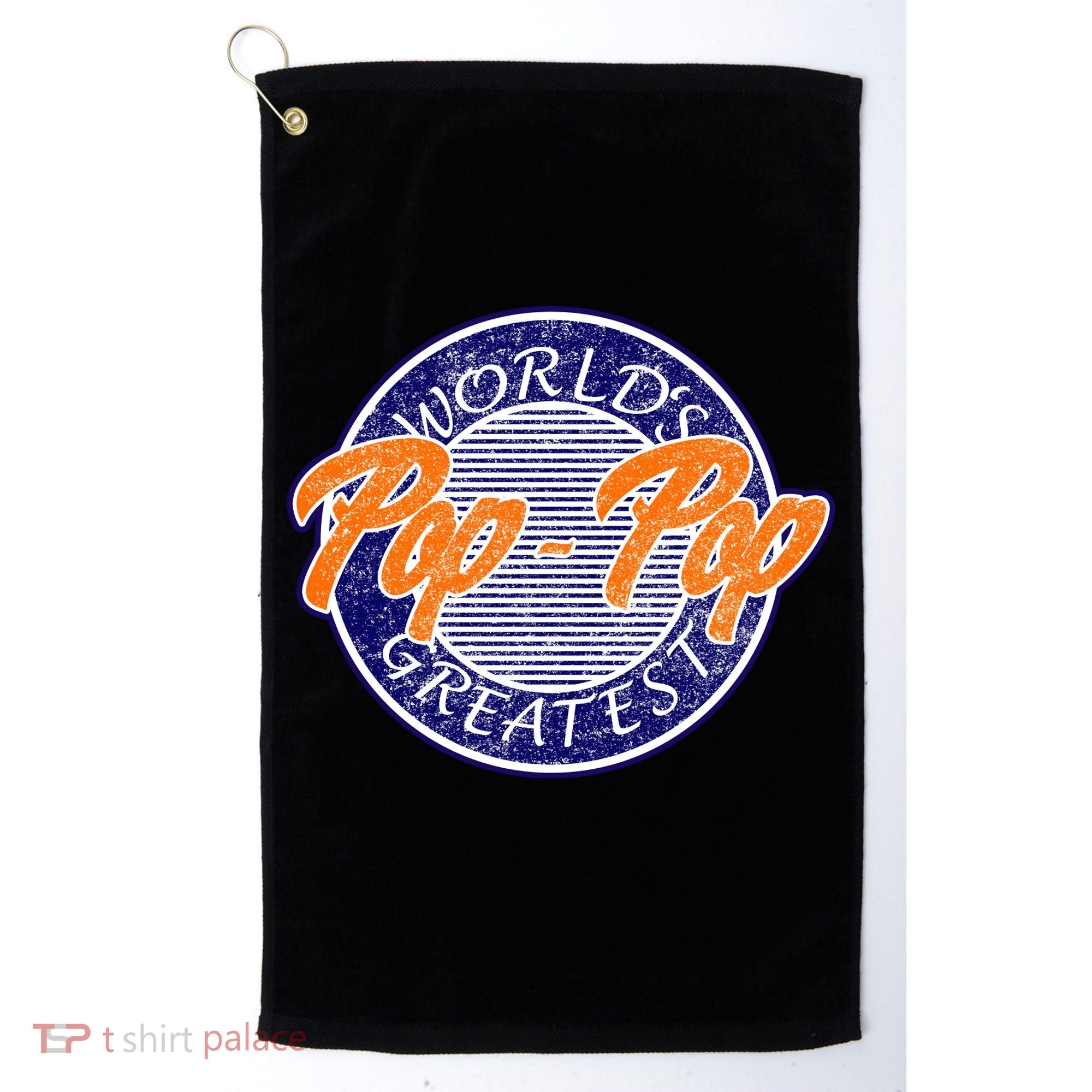 Worlds Greatest Pop-Pop Golf Towel