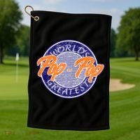 Worlds Greatest Pop-Pop Golf Towel thumb 1