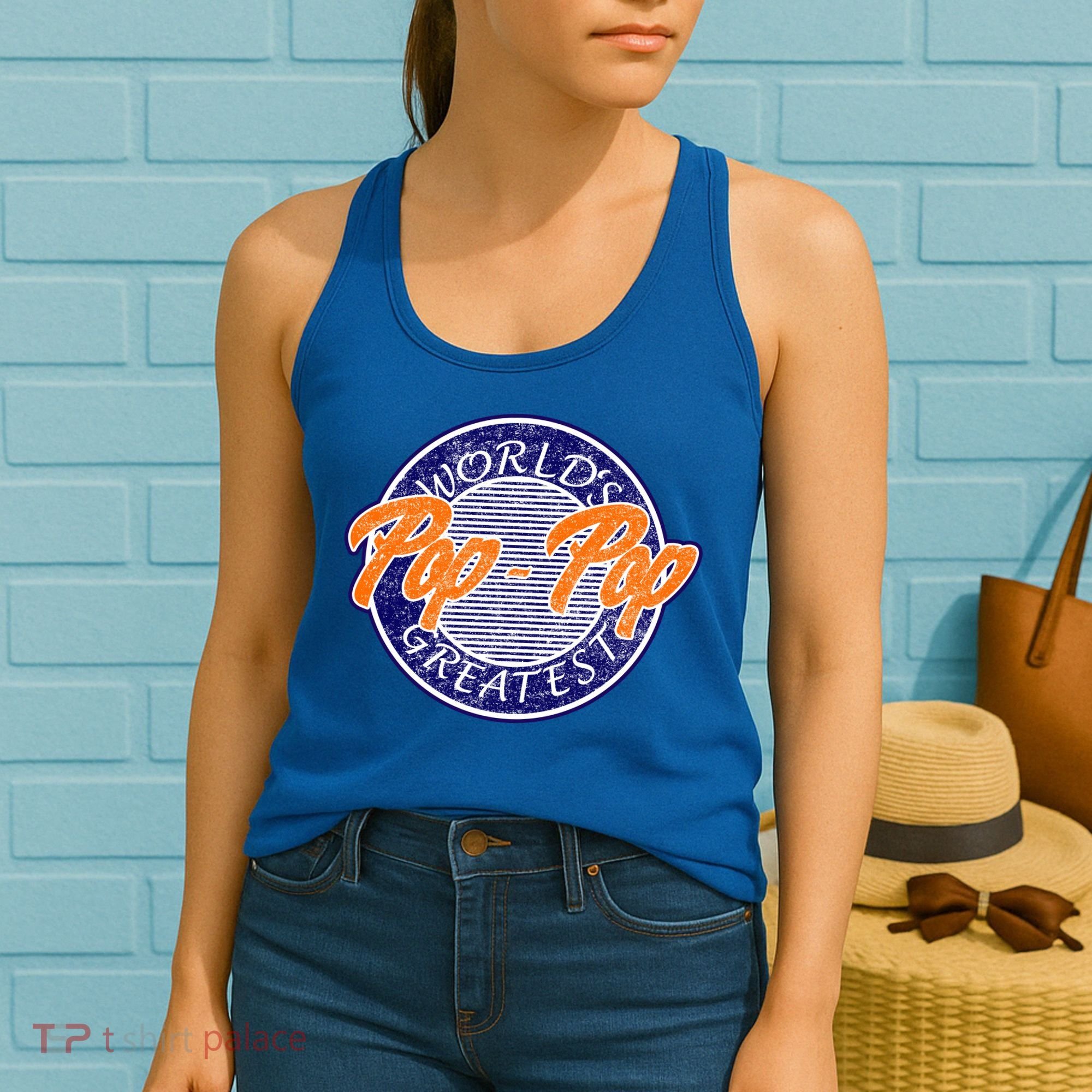Worlds Greatest Pop-Pop Women's Tank Top
