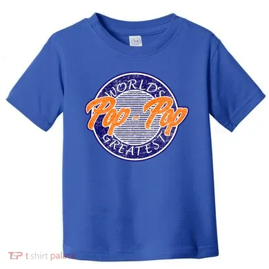 Worlds Greatest Pop-Pop Toddler T-Shirt