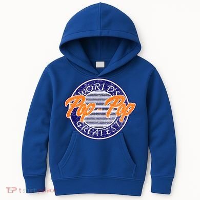 Worlds Greatest Pop-Pop Kids Hoodie