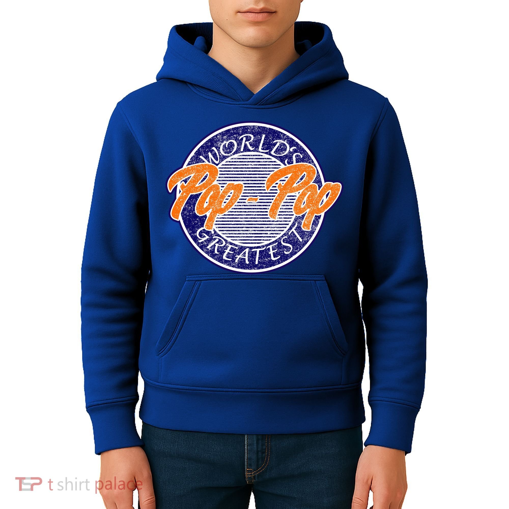 Worlds Greatest Pop-Pop Kids Hoodie