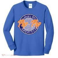 Worlds Greatest Pop-Pop Kids Long Sleeve Shirt thumb 0