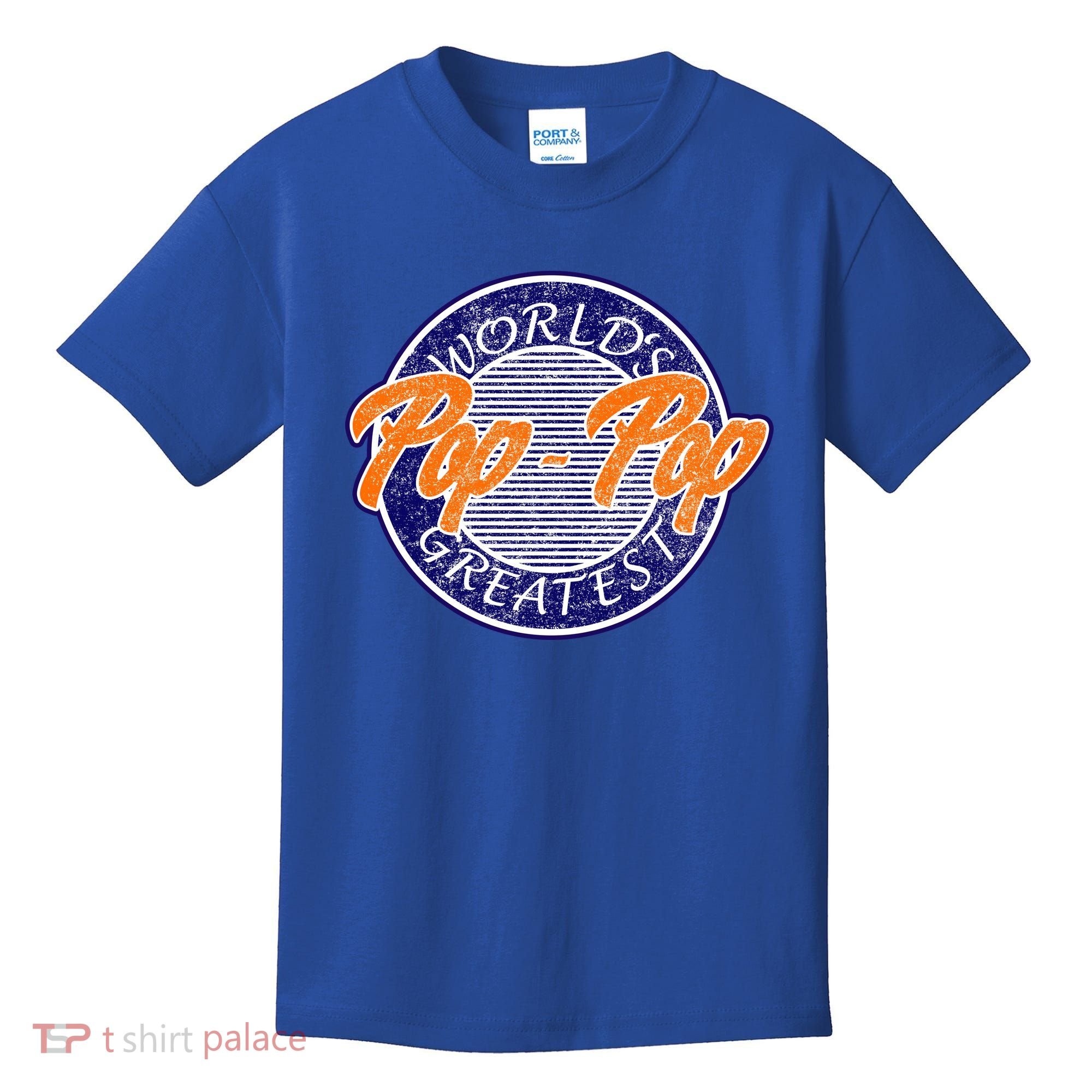 Worlds Greatest Pop-Pop Kids T-Shirt