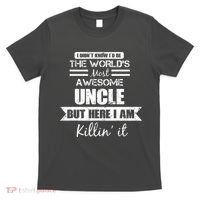World's Most Awesome Uncle T-Shirt thumb 0