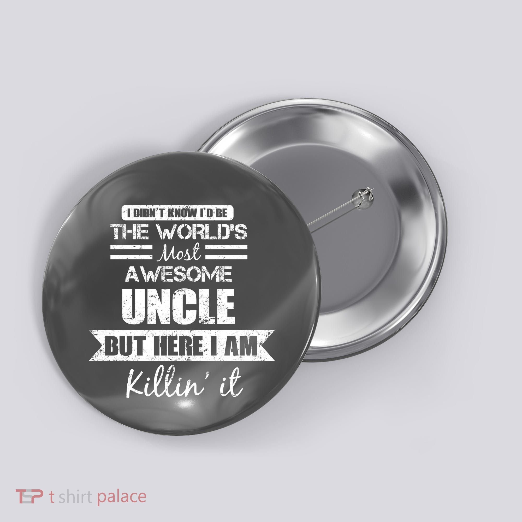 World's Most Awesome Uncle Button