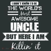 World's Most Awesome Uncle Mousepad thumb 1
