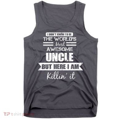 World's Most Awesome Uncle Tank Top