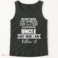 World's Most Awesome Uncle Tank Top thumb 2
