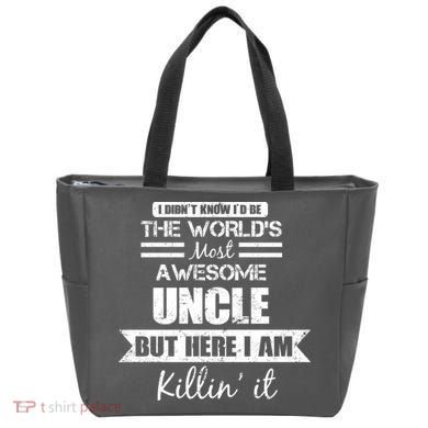 World's Most Awesome Uncle Tote Bag