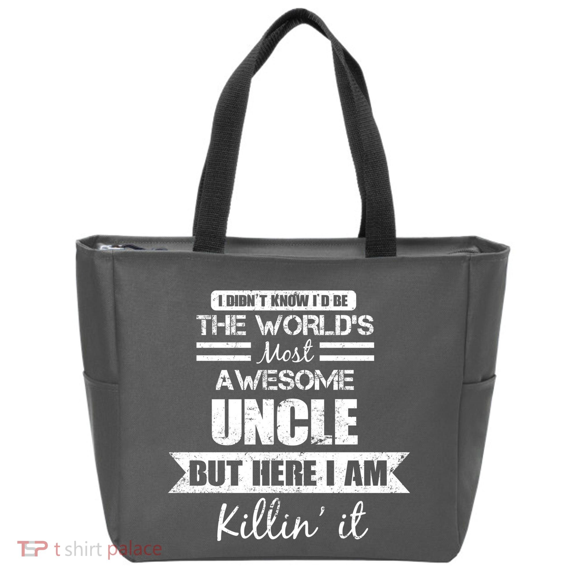 World's Most Awesome Uncle Tote Bag