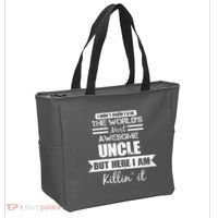 World's Most Awesome Uncle Tote Bag thumb 2