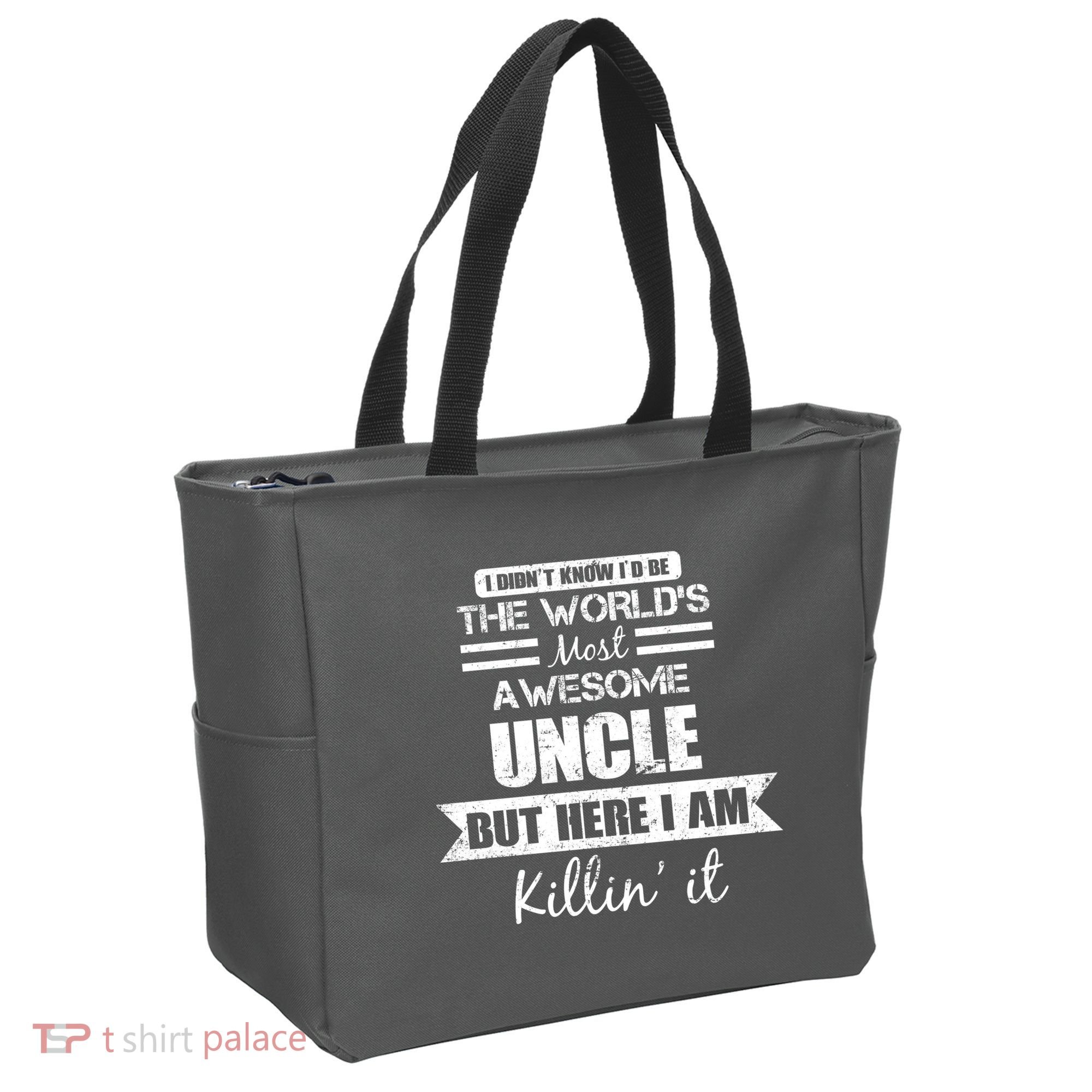 World's Most Awesome Uncle Tote Bag